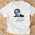 Signature And Bust Antonin Scalia Tshirt Justice Scalia Book T-Shirt Gifts for Old Men