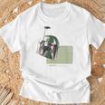 Star Wars The Book Of Boba Fett Minimalist Helmet T-Shirt Gifts for Old Men Star Wars The Book Of Boba Fett Minimalist Helmet T-Shirt Gifts for Old Men