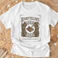Storyteller's Guild For Book Lovers T-Shirt Gifts for Old Men