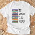 My Summer Is All Booked Book Reading Bookworm Men Women Girls Kids T-Shirt Gifts for Old Men My Summer Is All Booked Book Reading Bookworm Men Women Girls Kids T-Shirt Gifts for Old Men