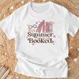 My Summer Is All Booked Retro Summer Book Lover Womens Girls T-Shirt Gifts for Old Men My Summer Is All Booked Retro Summer Book Lover Womens Girls T-Shirt Gifts for Old Men