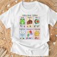 Syllable Types Teacher Phonics Reading Science Of Reading T-Shirt Gifts for Old Men Syllable Types Teacher Phonics Reading Science Of Reading T-Shirt Gifts for Old Men