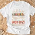 Tell Me A Time In History When It Was Good Guys Banning Book Premium Tri-Blend T-Shirt Gifts for Old Men