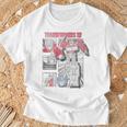 Transformers Optimus Prime Vintage Comic Book Style Panels T-Shirt Gifts for Old Men