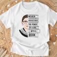 Never Underestimate The Power Of a Girl With a Book Reading T-Shirt Gifts for Old Men Never Underestimate The Power Of a Girl With a Book Reading T-Shirt Gifts for Old Men
