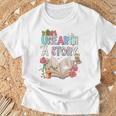 Unearth A Story Library Book Reading Program 2026 Summer T-Shirt Gifts for Old Men
