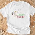Unearth a Story Summer Reading 2026 Dandelion Books Readers Premium Tri-Blend T-Shirt Gifts for Old Men