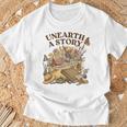 Unearth A Story Summer Reading 2026 Flower Butterfly Book T-Shirt Gifts for Old Men Unearth A Story Summer Reading 2026 Flower Butterfly Book T-Shirt Gifts for Old Men