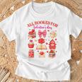 Valentines Reading Book Lover All Booked For Valentine's Day T-Shirt Gifts for Old Men Valentines Reading Book Lover All Booked For Valentine's Day T-Shirt Gifts for Old Men