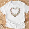 Vintage Book Lover Valentine Heart Premium Tri-Blend T-Shirt Gifts for Old Men