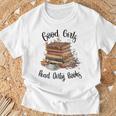 Vintage Fantasy Romance Lover Good Girls Read Dirty Books T-Shirt Gifts for Old Men Vintage Fantasy Romance Lover Good Girls Read Dirty Books T-Shirt Gifts for Old Men