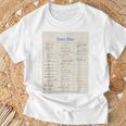 Vintage Library Due Date Card For Book Lovers Librarians T-Shirt Gifts for Old Men Vintage Library Due Date Card For Book Lovers Librarians T-Shirt Gifts for Old Men
