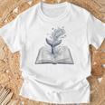 Whale Watching Dive Into Reading Open Book Watercolor Kids T-Shirt Gifts for Old Men Whale Watching Dive Into Reading Open Book Watercolor Kids T-Shirt Gifts for Old Men