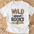 Wild About Books Booklover & Bibliophile T-Shirt Gifts for Old Men Wild About Books Booklover & Bibliophile T-Shirt Gifts for Old Men