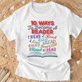 Women's Book Lover 10 Ways To Become a Reader Quote T-Shirt Gifts for Old Men Women's Book Lover 10 Ways To Become a Reader Quote T-Shirt Gifts for Old Men