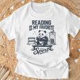 Women's Book Lover Bookish Panda Reading Is My Favorite Sport T-Shirt Gifts for Old Men Women's Book Lover Bookish Panda Reading Is My Favorite Sport T-Shirt Gifts for Old Men