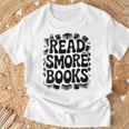 Women's Read Smore Books Camping Reading T-Shirt Gifts for Old Men Women's Read Smore Books Camping Reading T-Shirt Gifts for Old Men