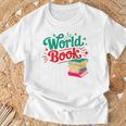 World Book Day 2026 Costume Girls Boys Books Lover Women Men T-Shirt Gifts for Old Men