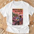Wuthering Heights Emily Bronte Vintage Book Cover T-Shirt Gifts for Old Men