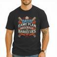 Baseball Dad BBQ Grill Dad's Game Plan Baseball & Barbecues Men T-Shirt Baseball Dad BBQ Grill Dad's Game Plan Baseball & Barbecues Men T-Shirt