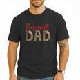 Baseball Dad Camouflage Camo Flag Military Father's Day Men T-Shirt