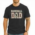 Baseball Dad Distressed Bold Stitch Graphic Sports Father Men T-Shirt Baseball Dad Distressed Bold Stitch Graphic Sports Father Men T-Shirt