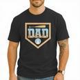 Baseball Dad Ice Cream Drip Home Plate Bat Cool Fathers Day Men T-Shirt Baseball Dad Ice Cream Drip Home Plate Bat Cool Fathers Day Men T-Shirt