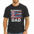 Baseball Dad For Men American Flag 4th Of July Fathers Day Men T-Shirt Baseball Dad For Men American Flag 4th Of July Fathers Day Men T-Shirt