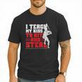 Baseball Dad Teach Kids Hit And Steal Softball Game Men T-Shirt