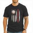 Baseball DAD USA American Flag Fathers Day 4th Of July Men T-Shirt Baseball DAD USA American Flag Fathers Day 4th Of July Men T-Shirt