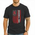 Baseball Dad Usa American Flag Patriotic Dad Father's Day Men T-Shirt Baseball Dad Usa American Flag Patriotic Dad Father's Day Men T-Shirt