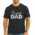 Baseball Dad Vintage Heart Present For Baseball Daddy Men T-Shirt