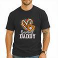 Baseball Daddy Leopard Heart Colorful Men T-Shirt