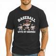 Baseball Gnome Grandpa With Sayings For Baseball Dad Coach Men T-Shirt Baseball Gnome Grandpa With Sayings For Baseball Dad Coach Men T-Shirt