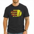 Dad Of Ballers Behind Every Softball Player Baseball Dads Men T-Shirt