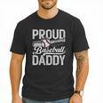 Dad Baseball Men Vintage Proud Baseball Daddy Men T-Shirt