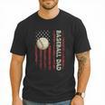 Fathers Day Baseball Dad USA Flag For Dad Men Baseball Men T-Shirt Fathers Day Baseball Dad USA Flag For Dad Men Baseball Men T-Shirt