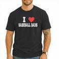 I Love Baseball Dads Awesome Little League Tees Spring Ball Men T-Shirt