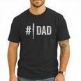 Number One Baseball Dad For Father's Day Daddy Coach Men T-Shirt Number One Baseball Dad For Father's Day Daddy Coach Men T-Shirt