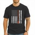 Retro Baseball Dad American Flag Father's Day 4th Of July Men T-Shirt Retro Baseball Dad American Flag Father's Day 4th Of July Men T-Shirt