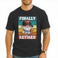 Retro Baseball Retirement Gnome Baseball Dad Finally Retired Men T-Shirt Retro Baseball Retirement Gnome Baseball Dad Finally Retired Men T-Shirt