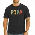 Vintage Baseball Dad Papa Fathers Day Men T-Shirt