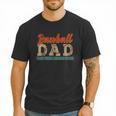 Vintage Baseball Dad Most Stressful Position On The Team Men T-Shirt