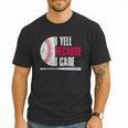 Vintage Baseball Fan I Yell Because I Care Baseball Dads Men T-Shirt Vintage Baseball Fan I Yell Because I Care Baseball Dads Men T-Shirt