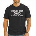 World's Best Dad Just Ask My Boy Baseball Dad Father's Day Men T-Shirt World's Best Dad Just Ask My Boy Baseball Dad Father's Day Men T-Shirt