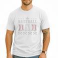 Baseball Dad Father's Day Baseball Father Retro Vintage Premium Men T-Shirt