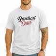 Baseball Dad Script Men T-Shirt