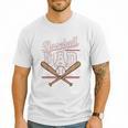Game Day Baseball Dad Vintage Daddy Father's Day Boys Kids Men T-Shirt