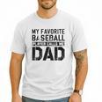 Retro Baseball Dad My Favorite Baseball Player Calls Me Dad Men T-Shirt