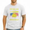 Softball Dad Like A Baseball Dad But Bigger Balls Back Premium Men T-Shirt